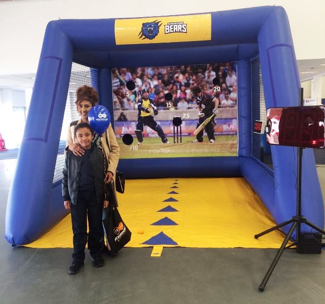 Cricket fans tested their bowling skills at Motorpoint on the Birmingham Bears Bowlathon (3) Cricket fans tested their bowling skills at Motorpoint on the Birmingham Bears Bowlathon (3)