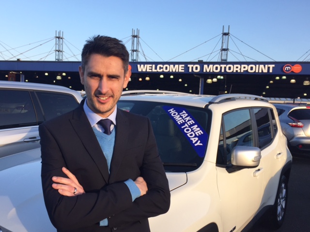 Chris Brown, the newly-appointed General Manager of Motorpoint in Newport Chris Brown, the newly-appointed General Manager of Motorpoint in Newport