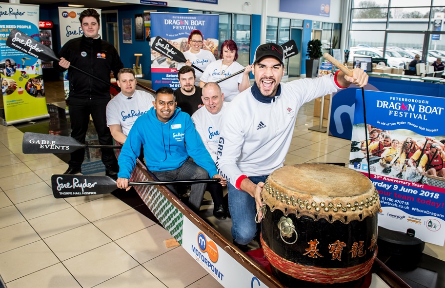 Peterborough Dragon Boat Festival sets sail from Motorpoint