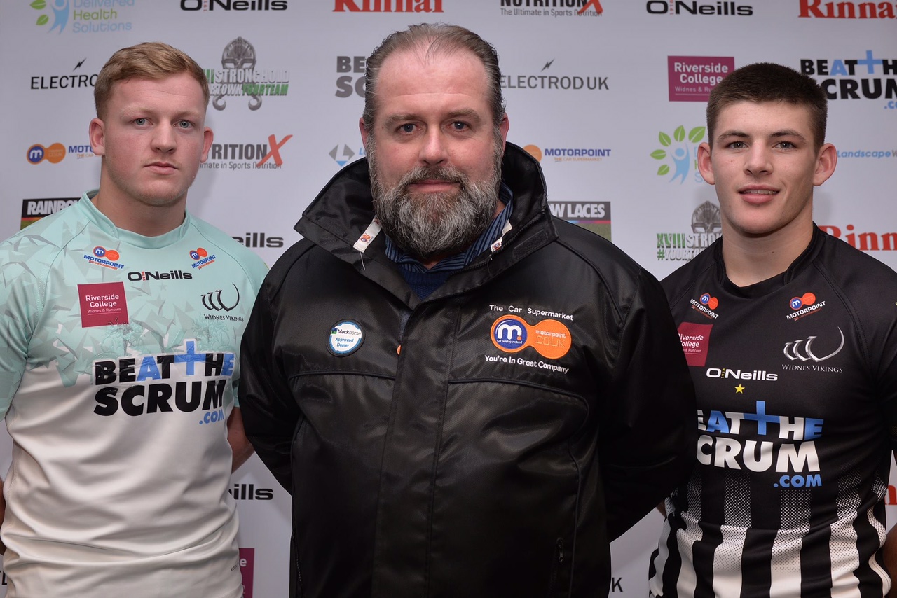 Motorpoint joins forces with Widnes Vikings for Easter Monday rugby league clash