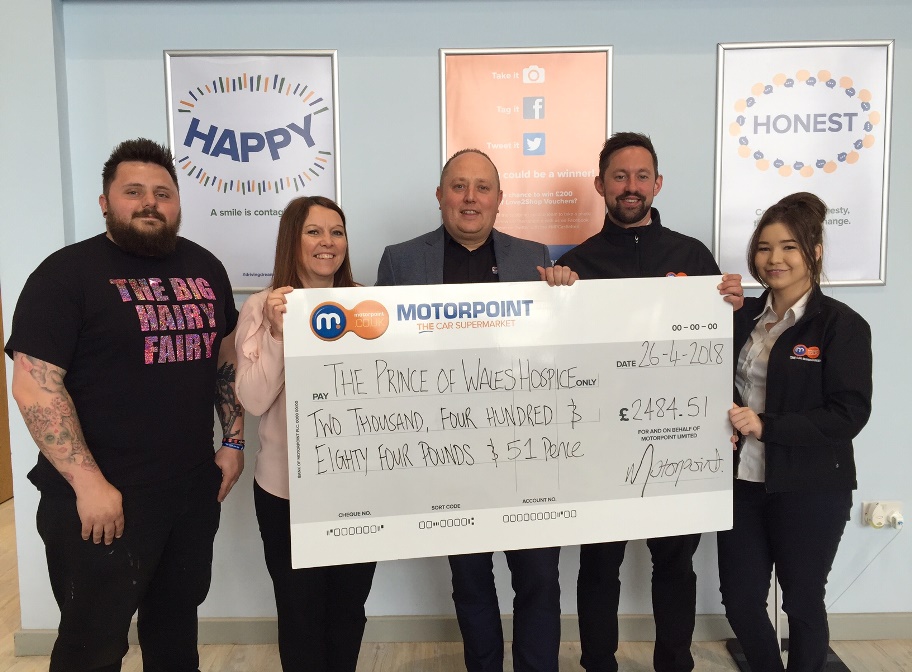 Pictured from the left are Mikey Sutton, Tracey Mearns, Mick Martin-Roebuck, Carl Fortune and Rheanna Owen Pictured from the left are Mikey Sutton, Tracey Mearns, Mick Martin-Roebuck, Carl Fortune and Rheanna Owen