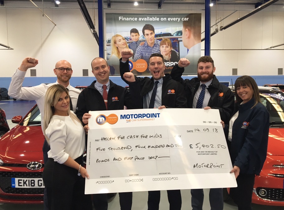 Motorpoint Drive In Cinema raises over £5,000 for charity Motorpoint Drive In Cinema raises over £5,000 for charity