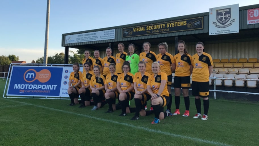 Motorpoint backs Norton Ladies FC for a second season Motorpoint backs Norton Ladies FC for a second season