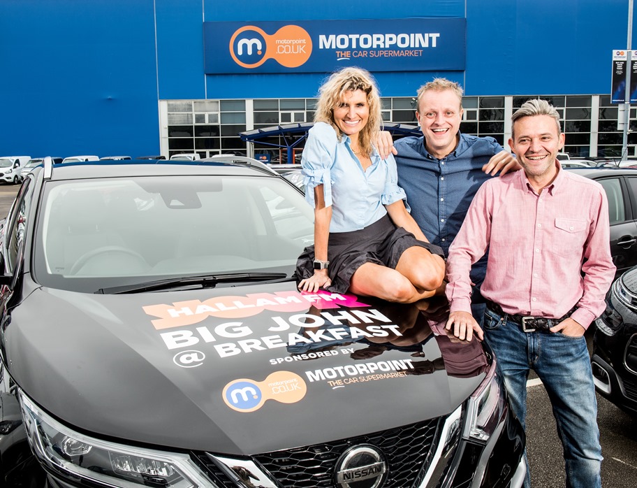 Motorpoint teams up with Big John to help wake up South Yorkshire Motorpoint teams up with Big John to help wake up South Yorkshire