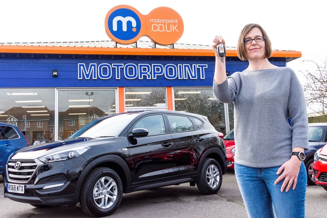 Vanessa Anthony collects the keys to the new car she won from Motorpoint through Ant n Dec's Saturday Night Takeaway Vanessa Anthony collects the keys to the new car she won from Motorpoint through Ant n Dec's Saturday Night Takeaway