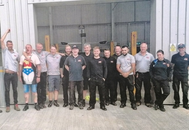 Corben Lord, centre right, is among a number of interns at Motorpoint Peterborough who have gone on to enjoy successful careers at Motorpoint thanks to the Recruitment Industry Disability Initiative Corben Lord, centre right, is among a number of interns at Motorpoint Peterborough who have gone on to enjoy successful careers at Motorpoint thanks to the Recruitment Industry Disability Initiative