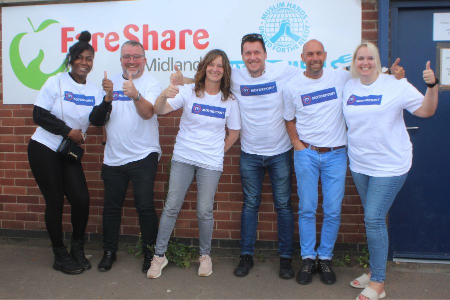 MOTORPOINT VOLUNTEERS SUPPORT WORK OF NATIONAL CHARITY FARESHARE IN NOTTINGHAM’S LENTON DISTRICT MOTORPOINT VOLUNTEERS SUPPORT WORK OF NATIONAL CHARITY FARESHARE IN NOTTINGHAM’S LENTON DISTRICT