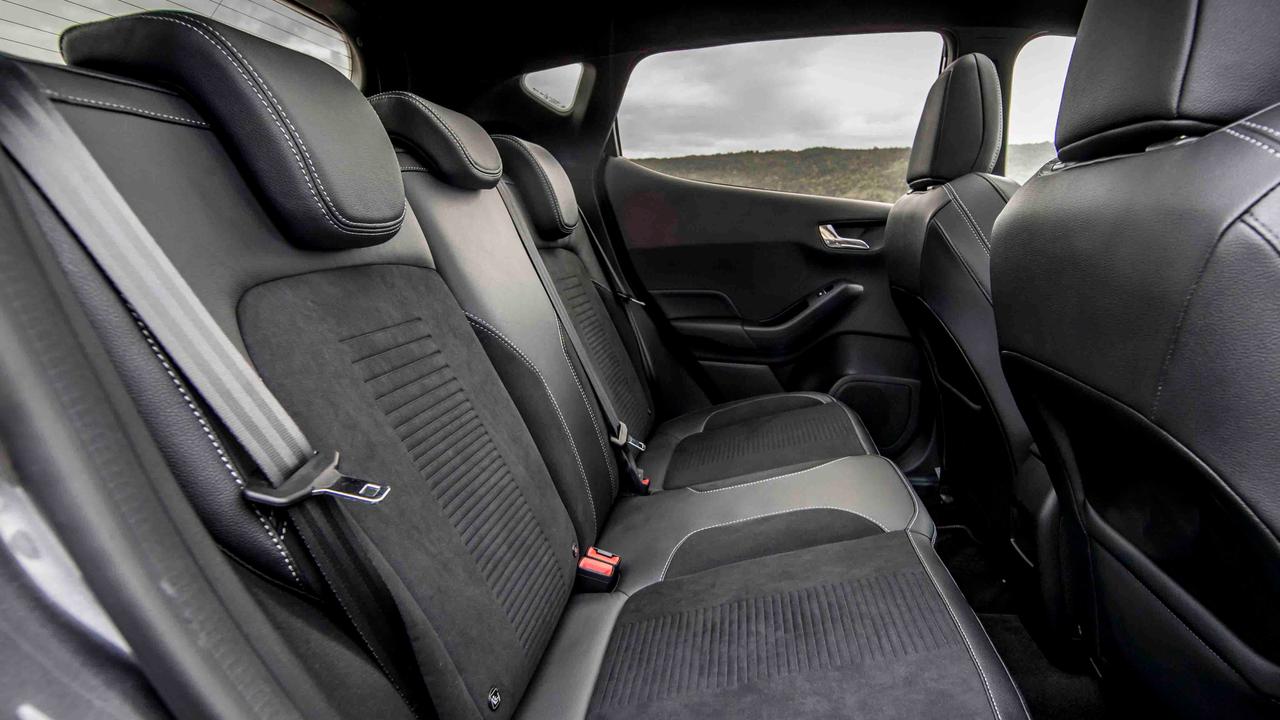 Ford Fiesta ST rear seats