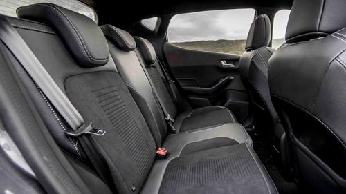 Ford Fiesta ST rear seats