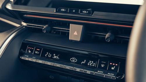 Toyota C-HR review dashboard detail