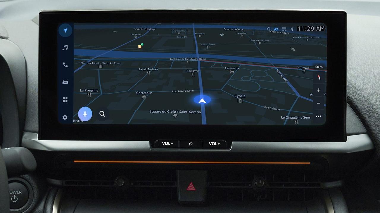 Toyota C-HR review infotainment system