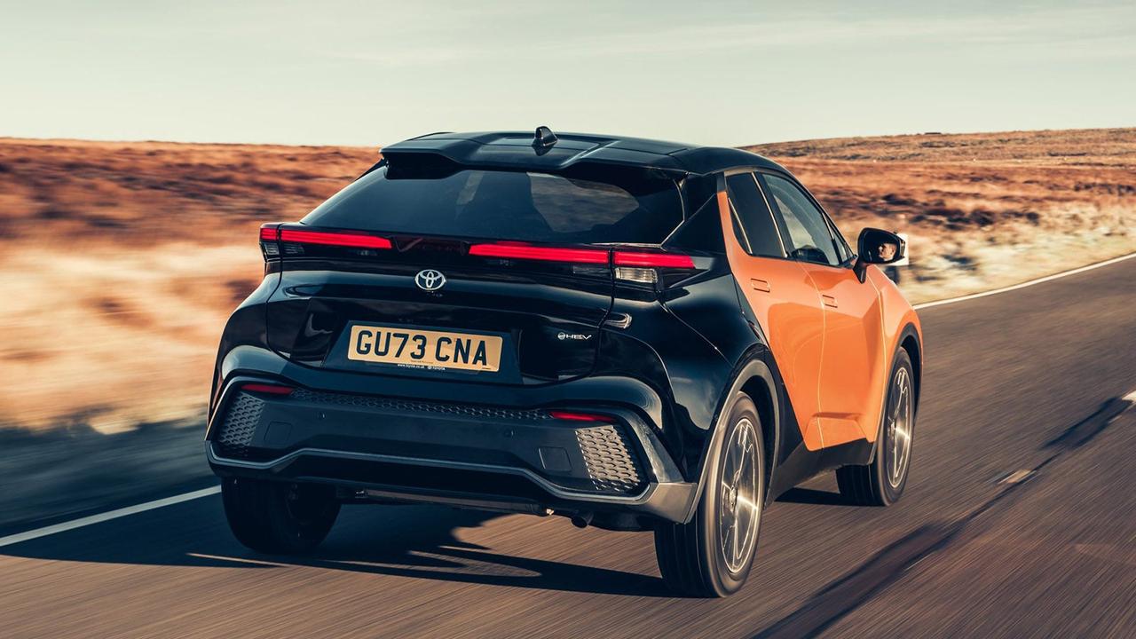 Toyota C-HR review rear three quarter