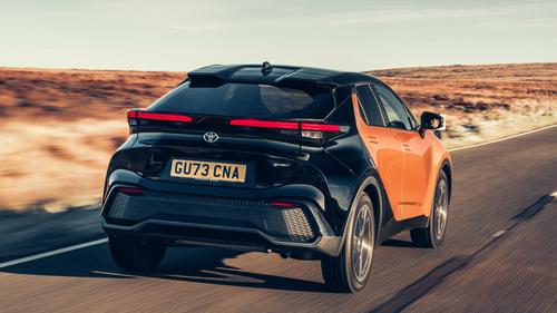 Toyota C-HR review rear three quarter