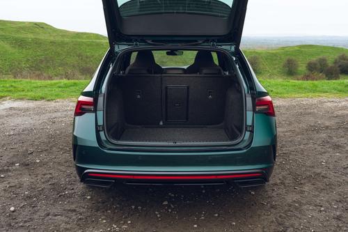 2025 Skoda Octavia vRS estate boot