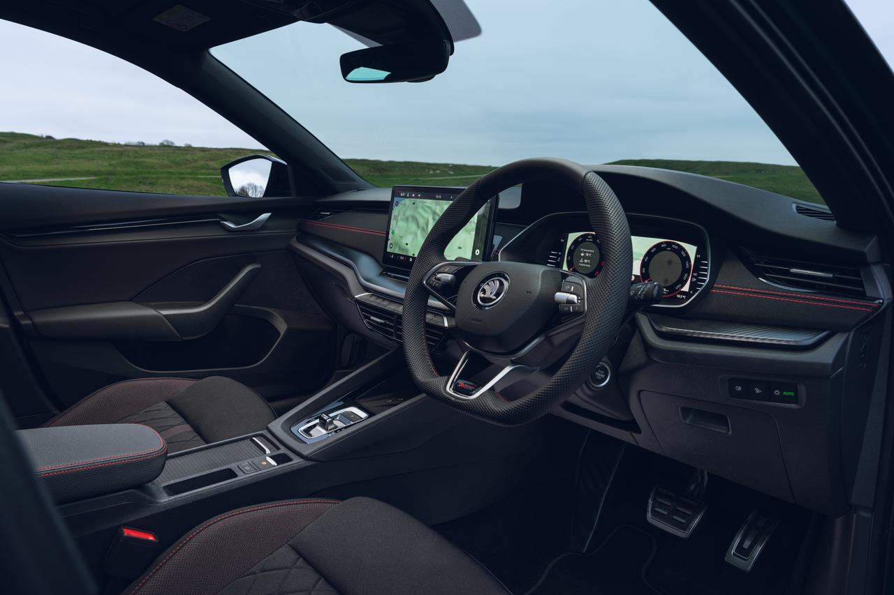 2025 Skoda Octavia vRS interior dash 2