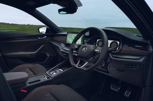 2025 Skoda Octavia vRS interior dash 2