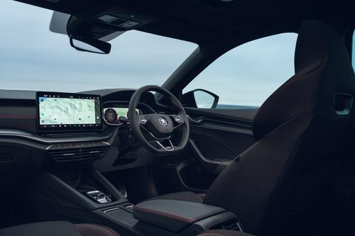 2025 Skoda Octavia vRS interior dash
