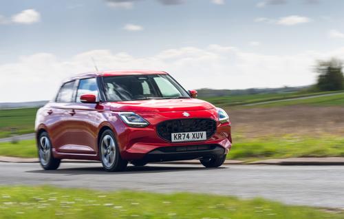 2025 suzuki swift front driving