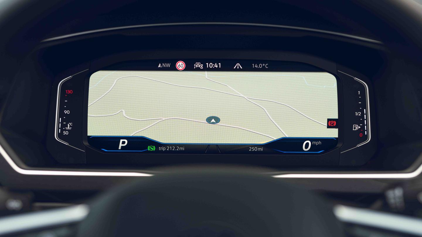 Volkswagen Tiguan digital dials