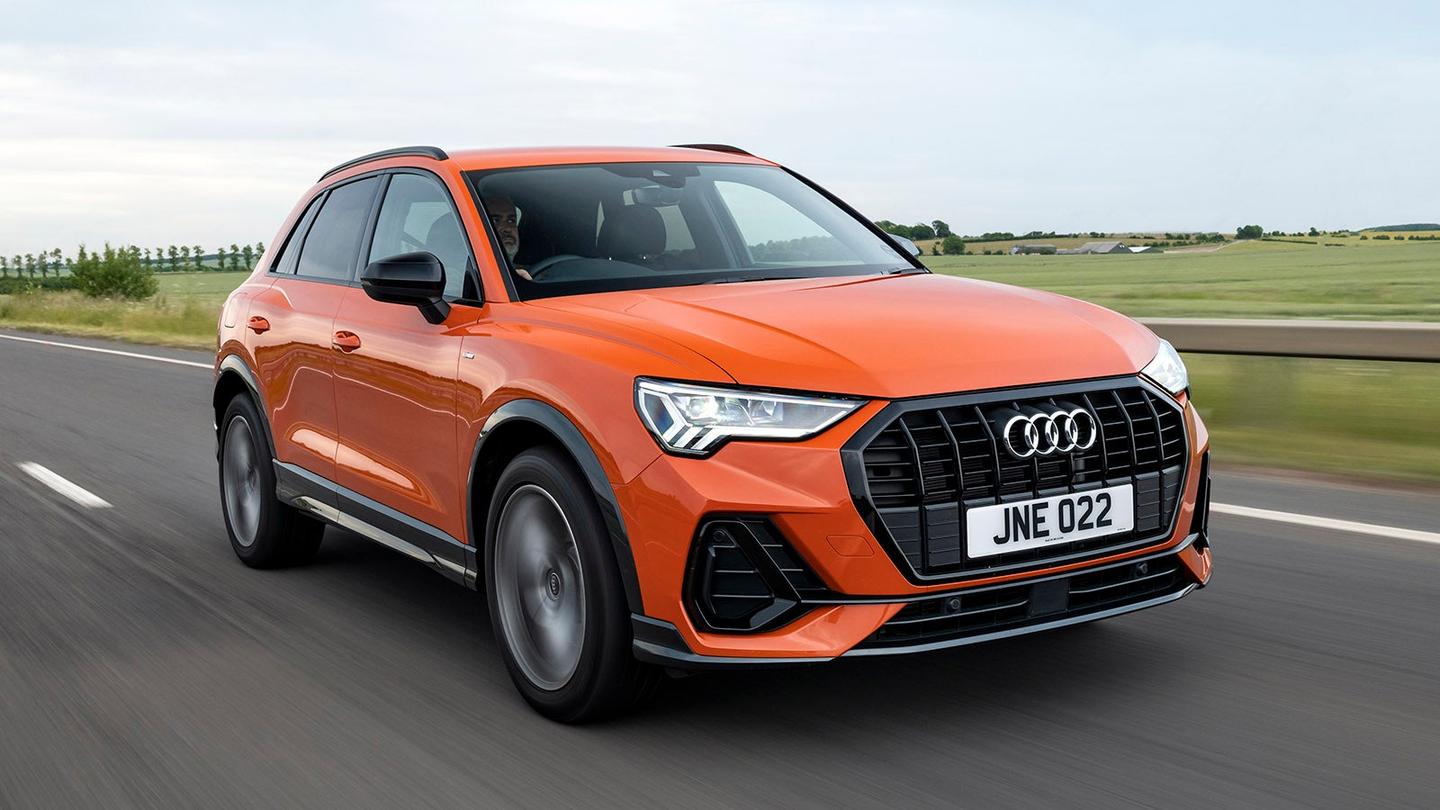 Audi Q3 driving