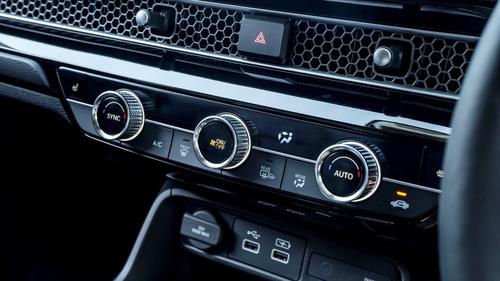 Honda Civic climate controls