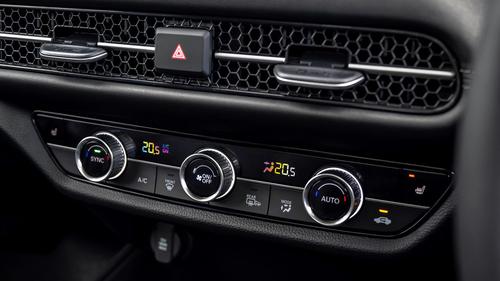 Honda ZR-V climate controls