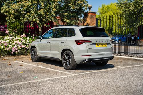 Skoda Karoq rear 3/4