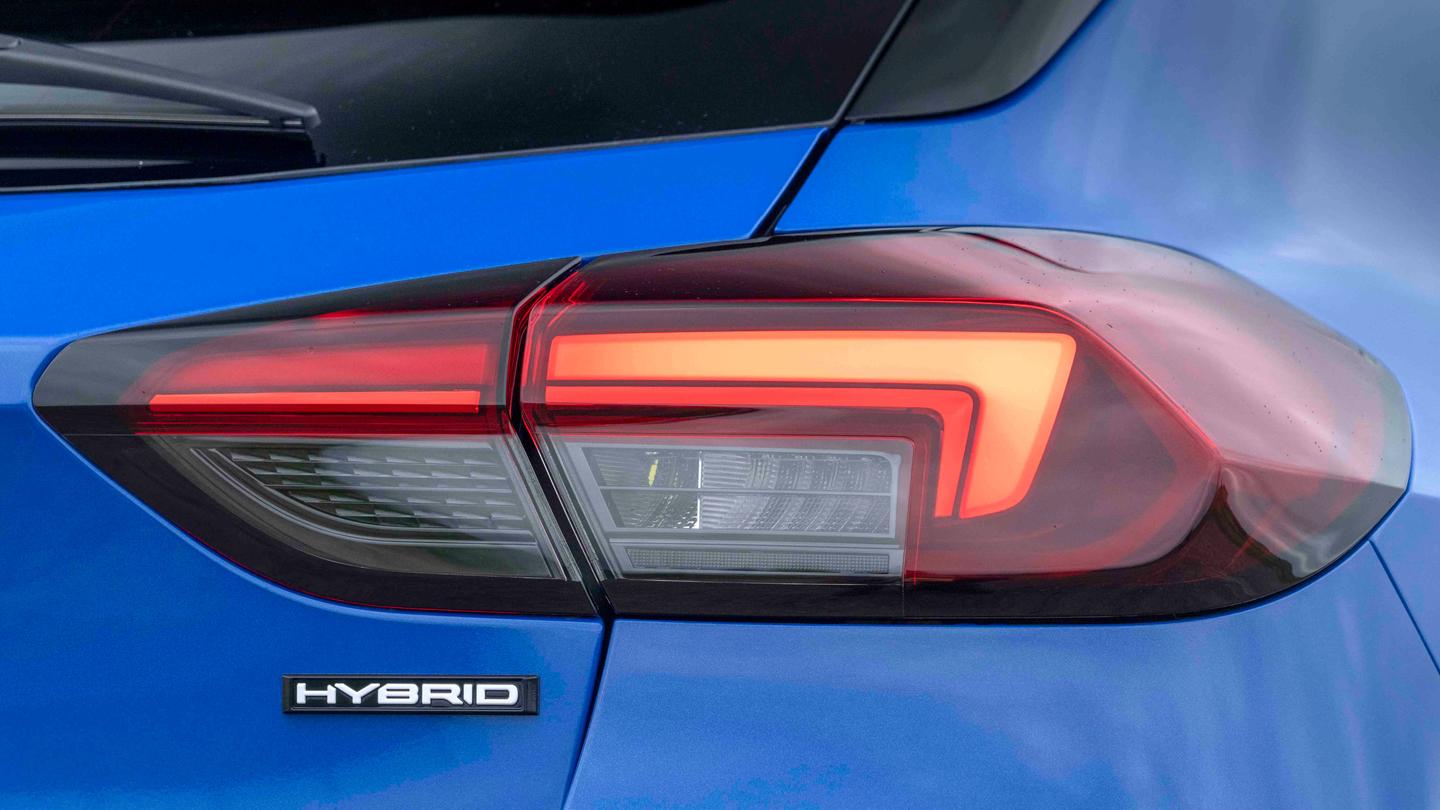 Vauxhall Corsa review tail light