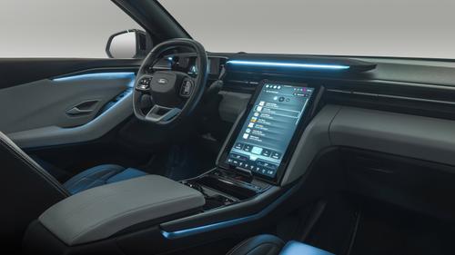 Ford Explorer EV interior