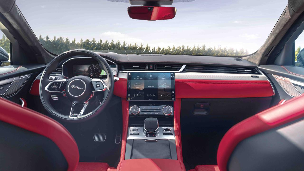 Jaguar F-Pace interior