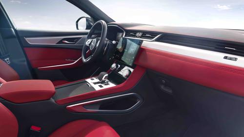 Jaguar F-Pace interior wide view