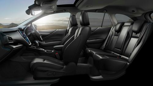 Subaru Outback seats side view