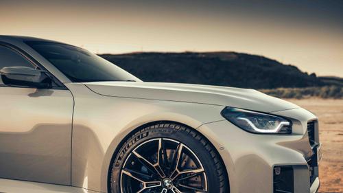BMW M2 front end - side view