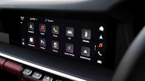 Porsche 911 touchscreen