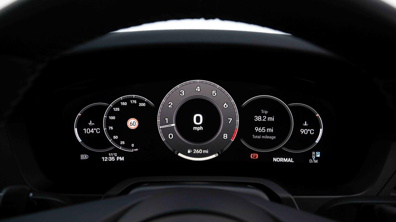 Porsche 911 dials