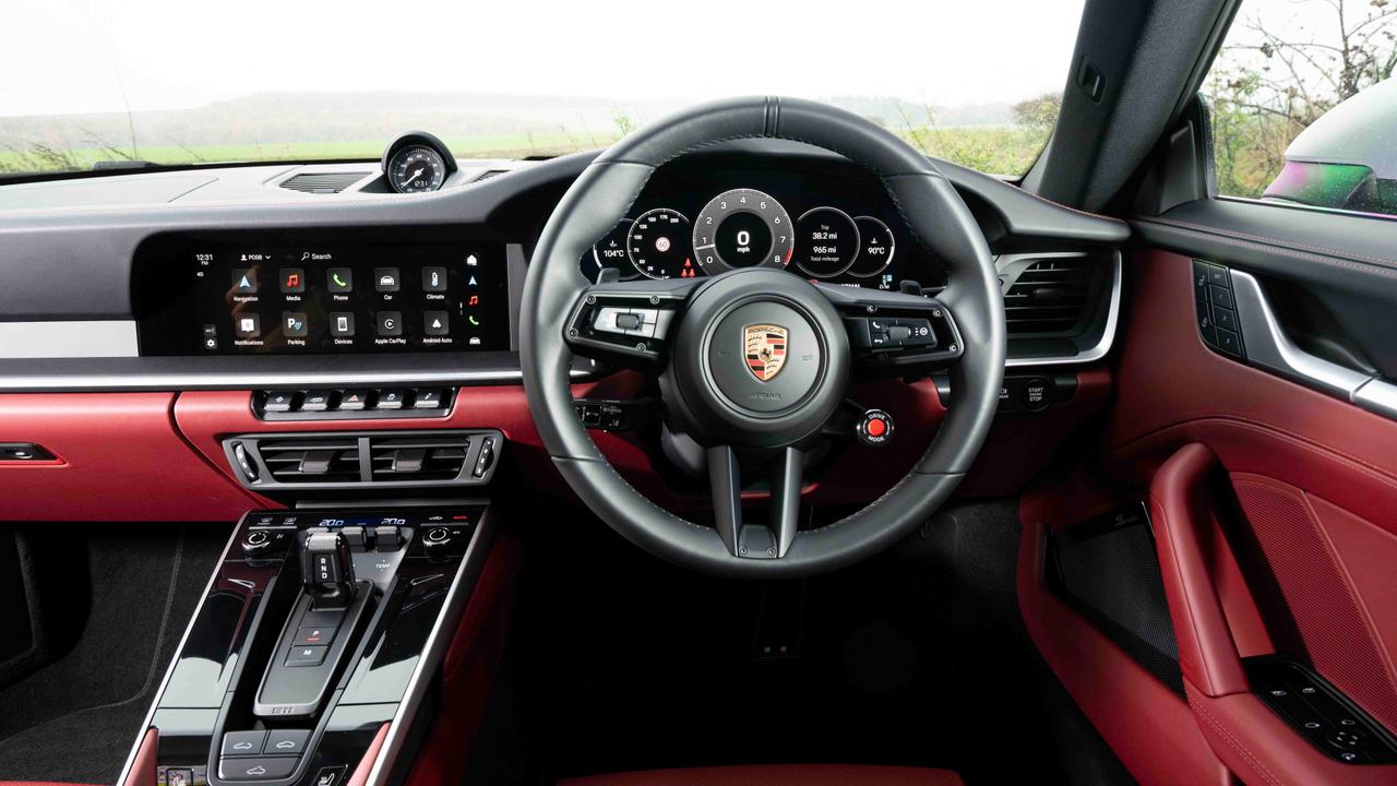 Porsche 911 interior