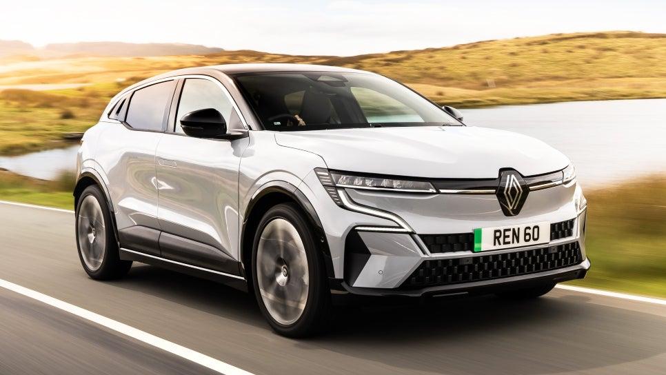 Renault Megane E-Tech electric driving