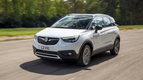 Vauxhall Crossland X driving