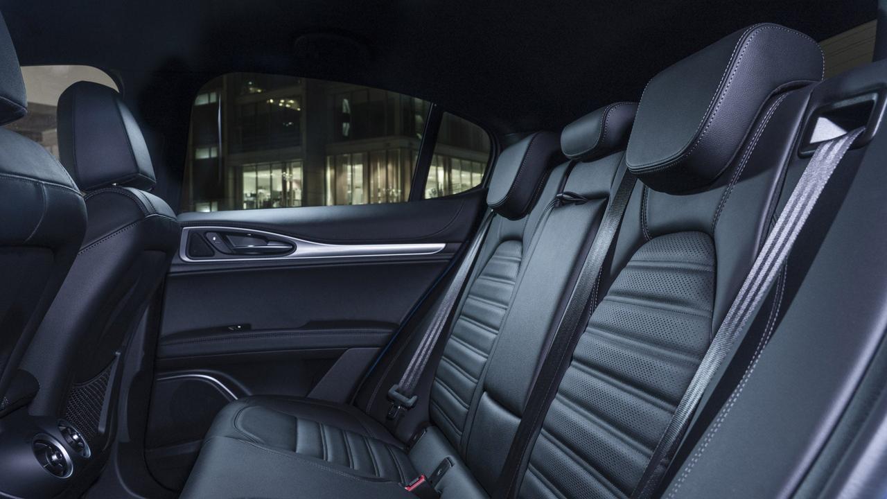 Alfa Romeo Stelvio rear seats