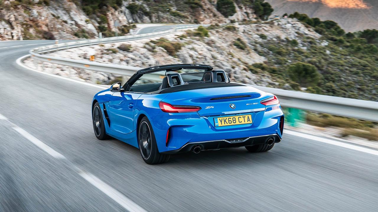BMW Z4 review rear three quarter