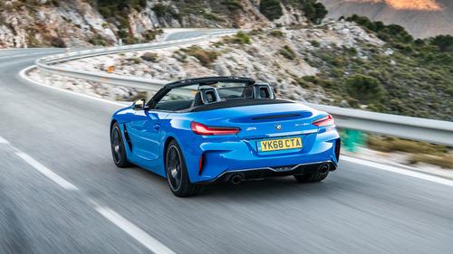BMW Z4 review rear three quarter