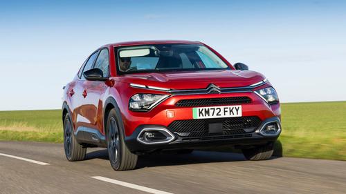 Citroen C4 X review front three quarter