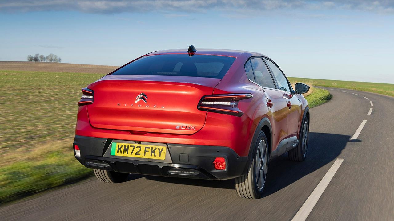 Citroen C4 X review rear three quarter