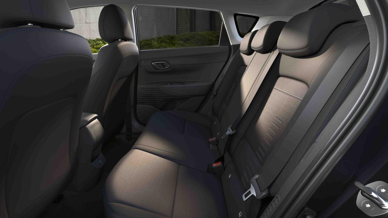 Hyundai Bayon rear seats