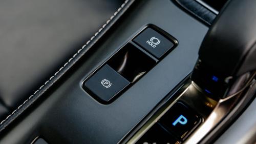 Lexus LBX review centre console detail