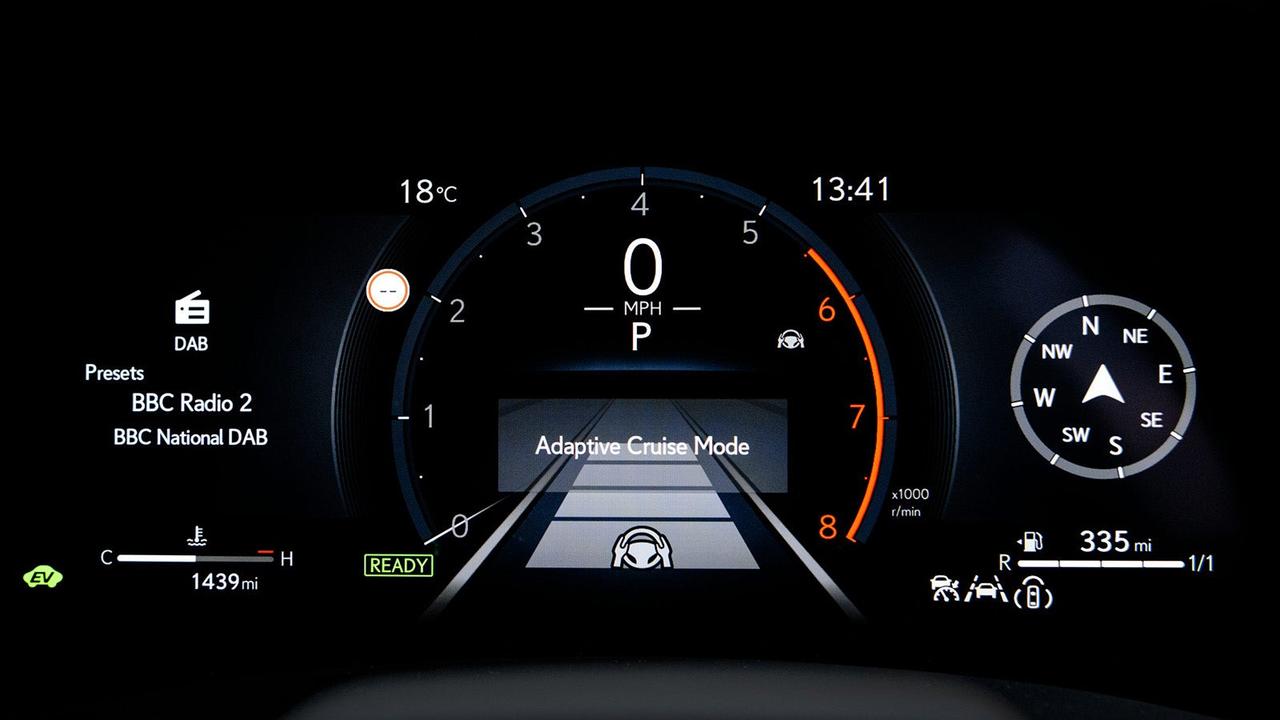 Lexus LBX review driver's dials