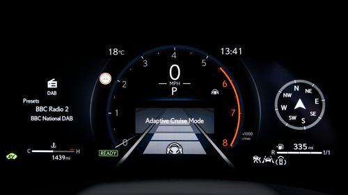 Lexus LBX review driver's dials