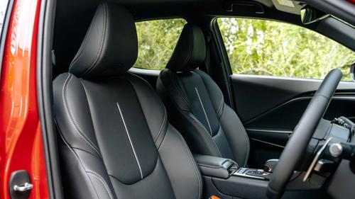 Lexus LBX review front seats