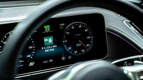Mercedes EQC review driver's dials