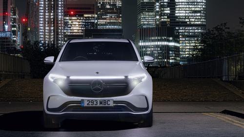 Mercedes EQC review front detail